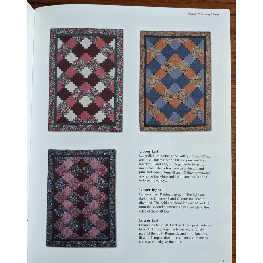 Courthouse Steps Quilt Pattern Book - Picture 2 of 5